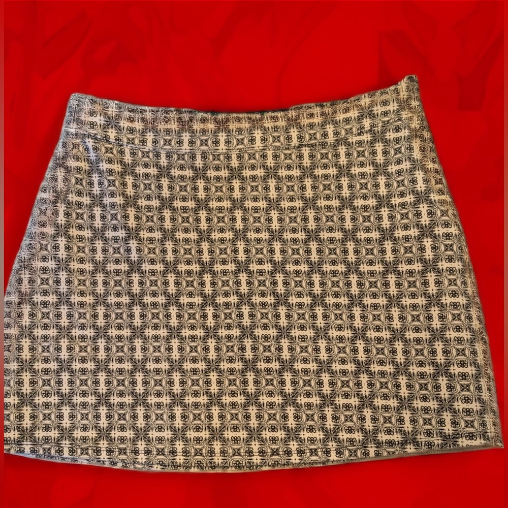 Abercrombie and Fitch Mini Skirt
Womens Medium black and white